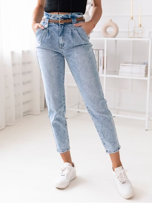 Moderne ženske nebeško modre kavbojke Niki