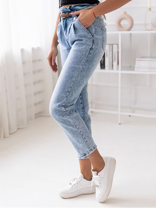 Moderne ženske nebeško modre kavbojke Niki