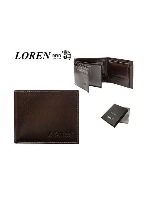 Rjava denarnica LOREN