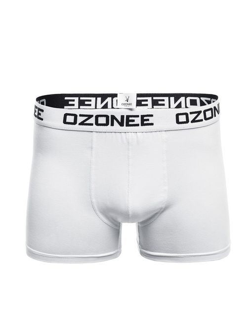 Moške boksarice v beli barvi OZONEE 0953