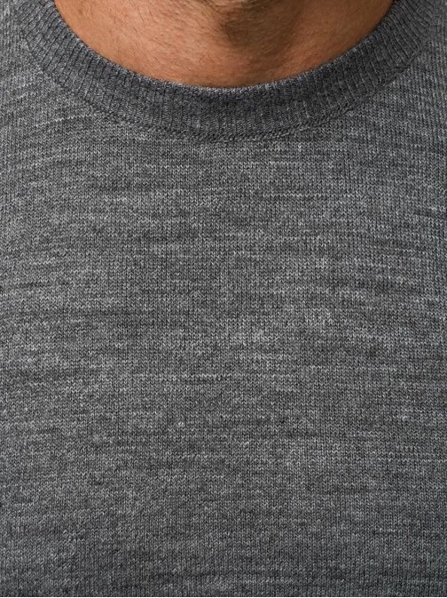 Preprost grafit pulover O/KS03Z