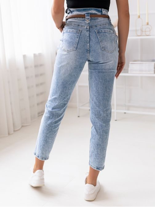 Moderne ženske nebeško modre kavbojke Niki