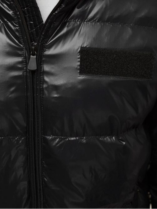 Modna zimska jakna v črni barvi N/6577