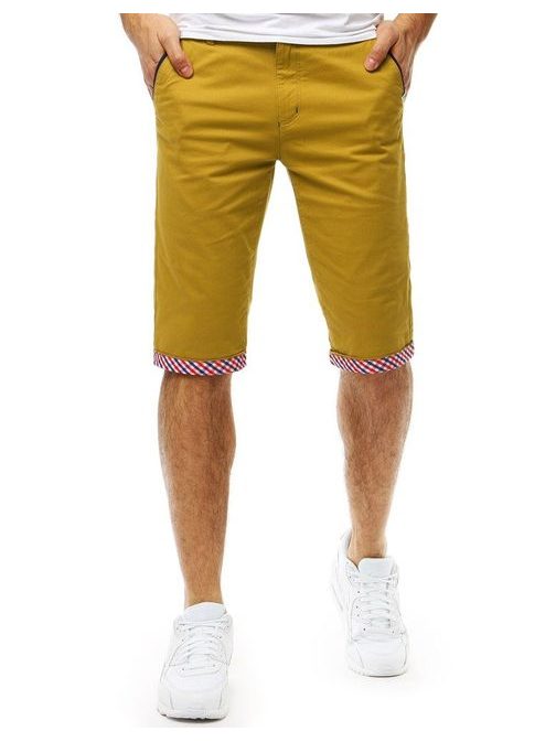 Modne karamel kratke hlače za moške