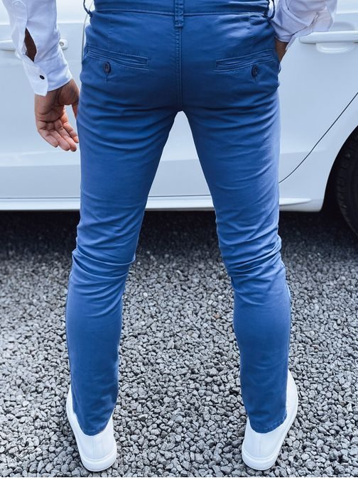 Stilske modre moške hlače