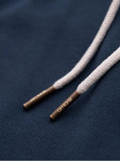 Pletene temno modre moške kratke hlače V3 SRSK-0124