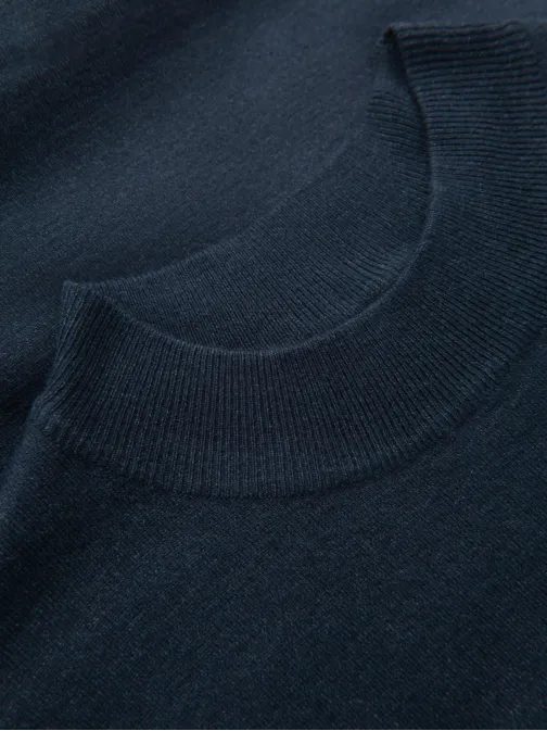 Trendovski temno moder polo puli V4 SWTN-0125