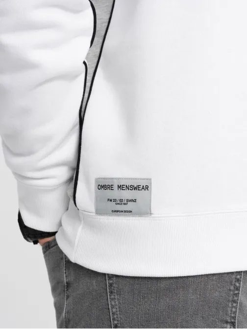 Nenavadna jopa v sivi barvi V1 OM-SSNZ-0130