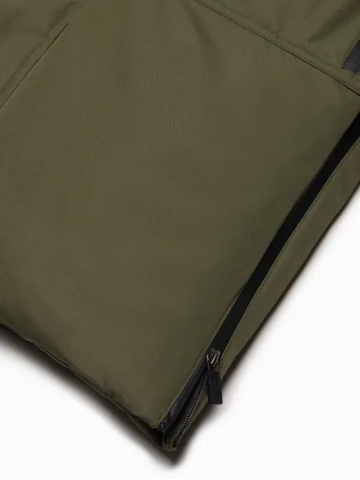 Zimska originalna olivna prešita parka V3 JALJ-0148