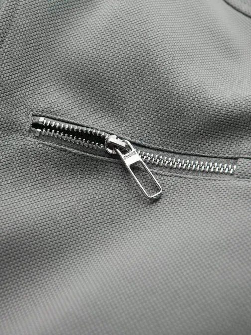 Trendovska siva motoristična jakna V3 JALP-0157