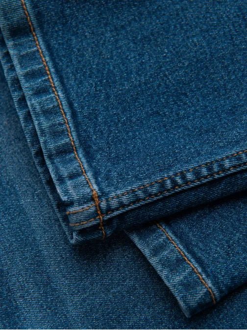 Privlačne temno modre moške kavbojke V2 PADP-0253