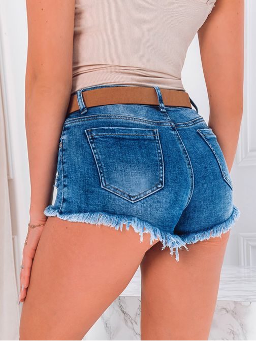 Originalne ženske kratke jeans hlače modre WLR012