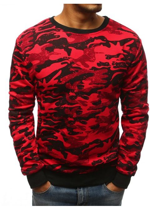 Army rdeč trendovski pulover