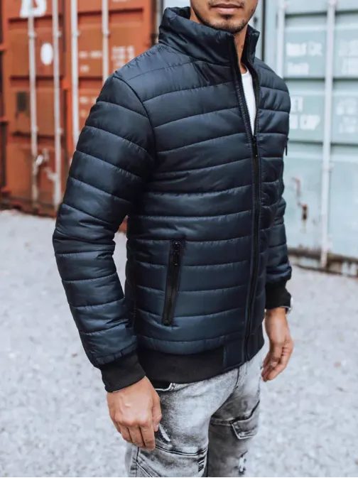 Prehodna jakna v granatni barvi