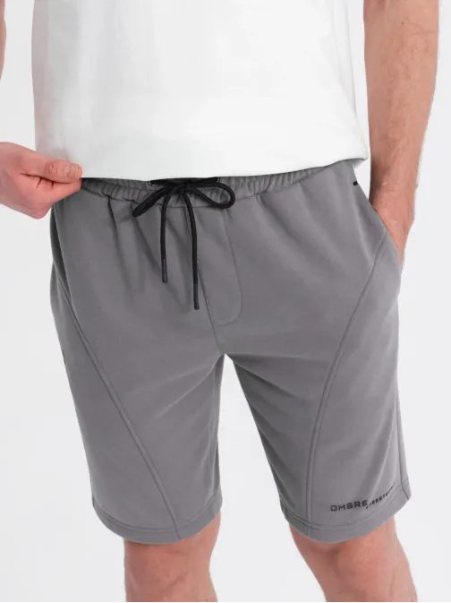 Športne sive športne hlače V3 SRSK-0138