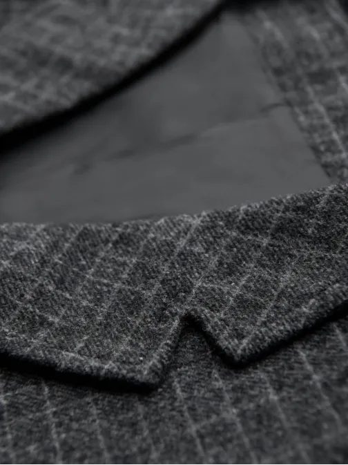 Eleganten črn unikaten brezrokavnik V3 BLZV-0110