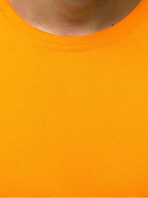 Preprosta svetlo oranžna majica JS/712005/69Z