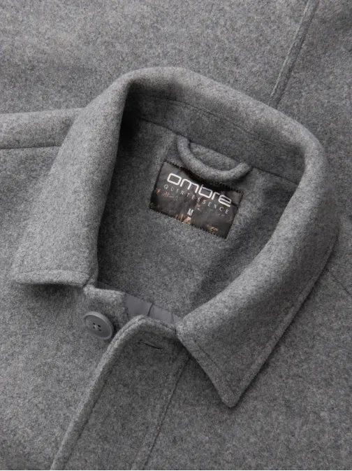 Stilska siva jakna z viskozo V2-janp-0199