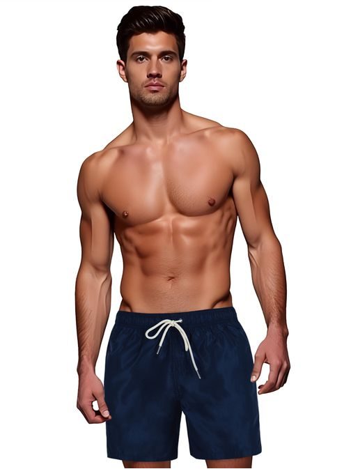 Sodobne moške kopalke garnet