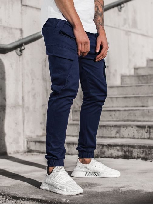 Moderne granat jogger hlače G/2788