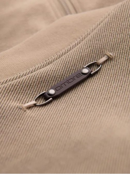 Bež bomber jakna za moške V2 OM-JANP-0159