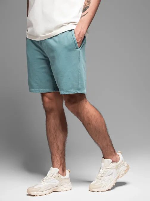 Osnovne turkizne moške kratke hlače V1 SRWS-0122