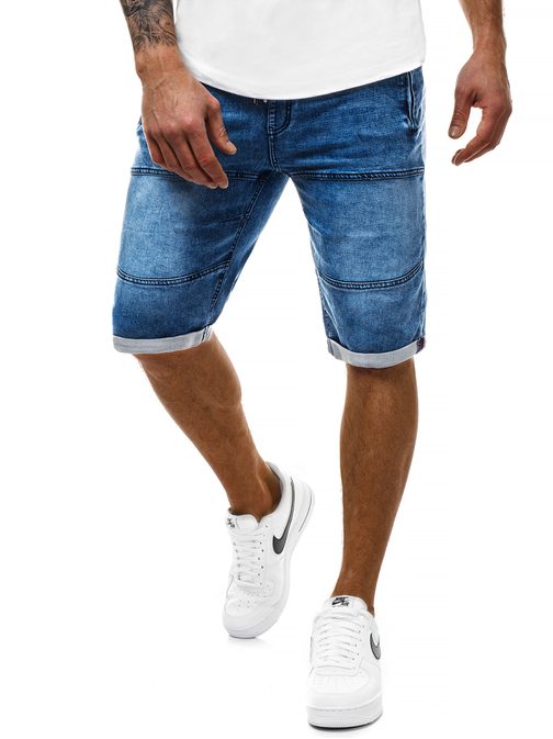 MODRE JEANS KRATKE HLAČE OZONEE RF/HY337