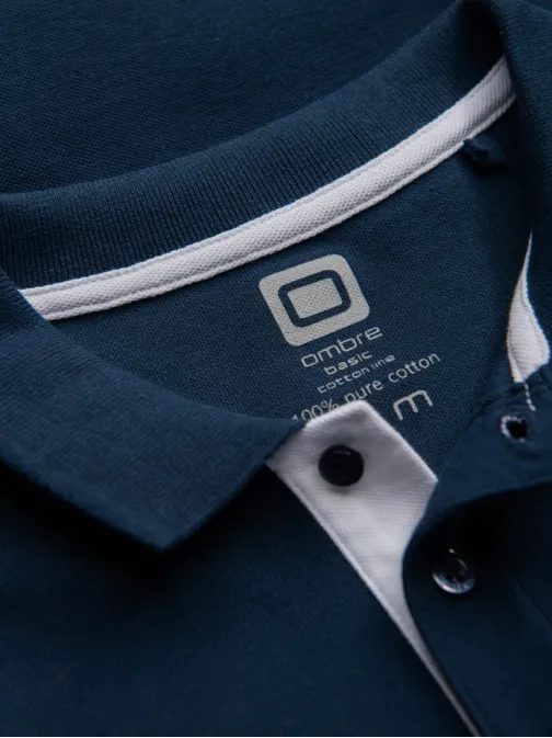 Brezčasna moška granat polo majica V4 POSS-0113