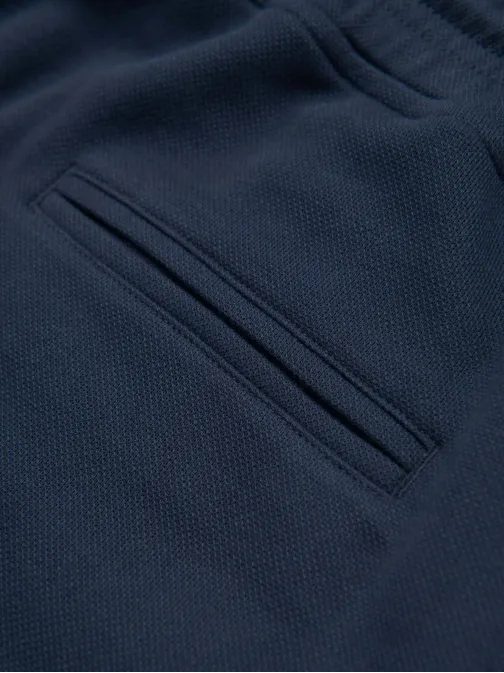 Pletene temno modre moške kratke hlače V3 SRSK-0124