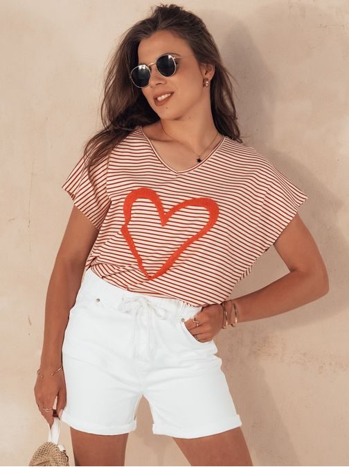 Modne ženske bele kratke hlače Beach Vibe