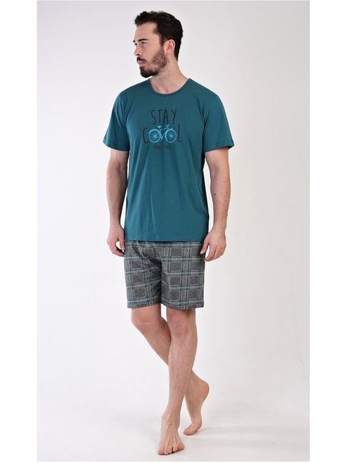 Temno zelena moška pižama Adam