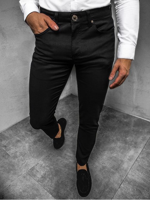 Stilske črne hlače DJ/5612