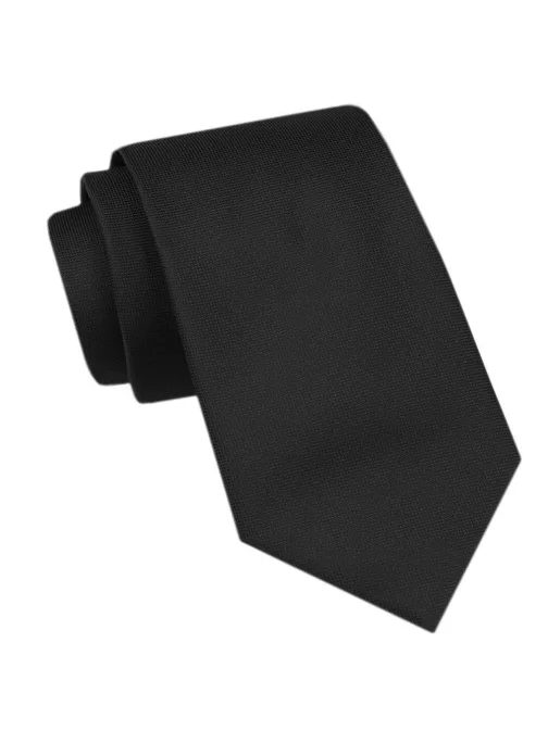 Modna črna moška kravata