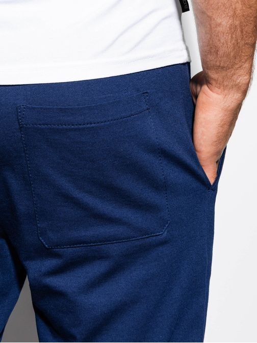 Trendovske kratke hlače v granat modri barvi P29