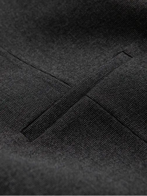 Edinstveni grafit eleganten telovnik V2 BLZV-0109