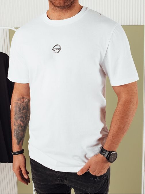 Trendovska bela majica s potiskom