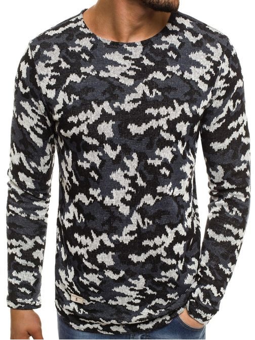 Zanimiv granat vojaški pulover MECHANICH 0930B