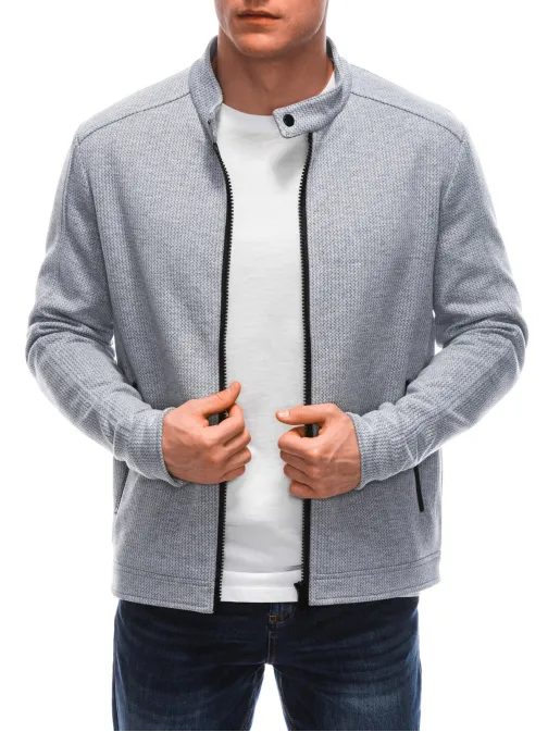 Zanimiva siva melirana jopa V7 JANP-0100