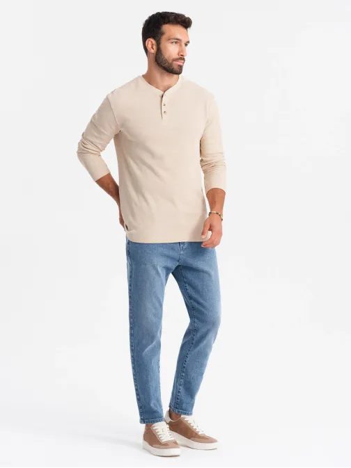 Originalne modre moške kavbojke V1 PADP-0162