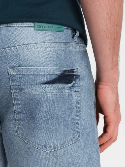 Osnovne modre jeans kratke hlače V1 SRDS-0145