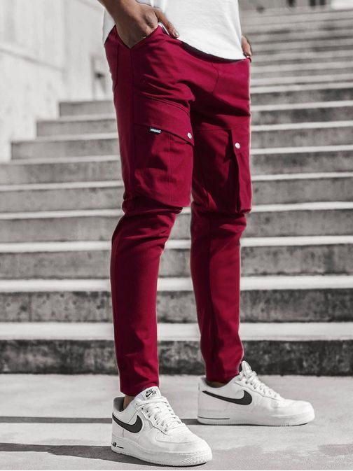 UDOBNE BORDO JOGGER HLAČE A/1003