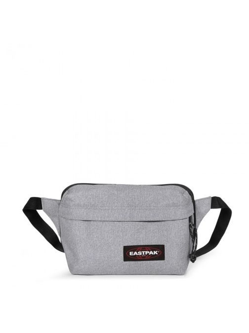 Siv nahrbtnik s snemljivo pasno torbico EASTPAK PADDED TRAVELL'R