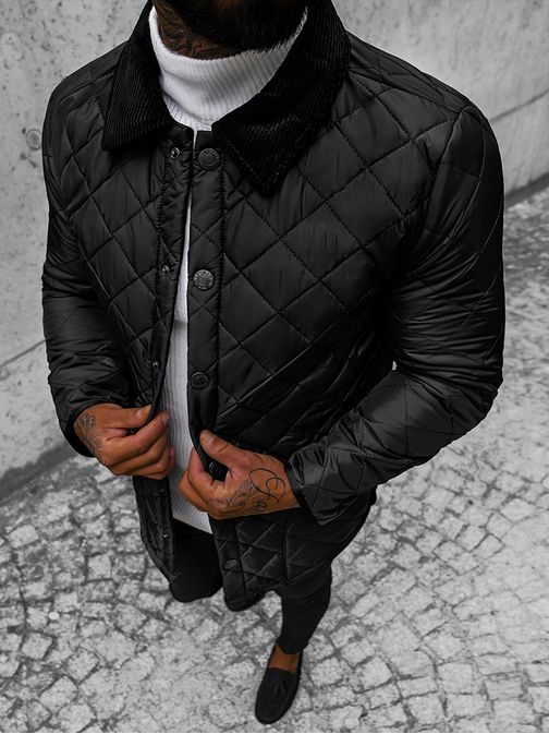 Stilska črna prehodna jakna O/5619Z