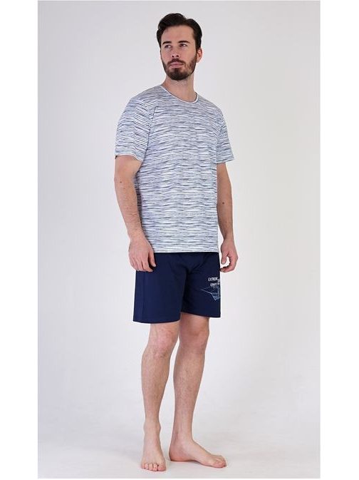 Modna modra moška pižama Regata