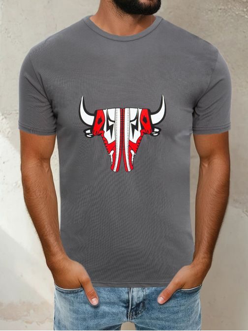 Originalna grafitna majica s potiskom