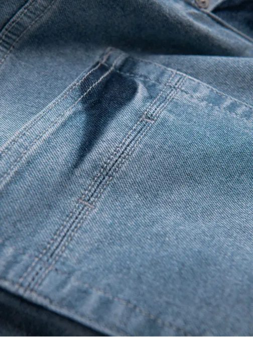 Osnovne modre jeans kratke hlače V1 SRDS-0145