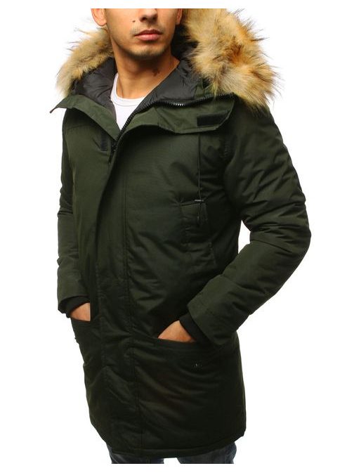 Stilska zelena zimska jakna