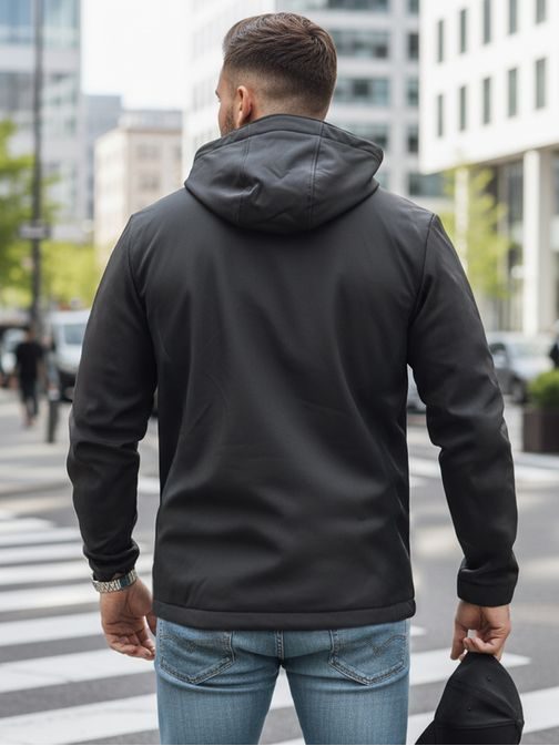 Izrazita softshell jakna v grafit barvi