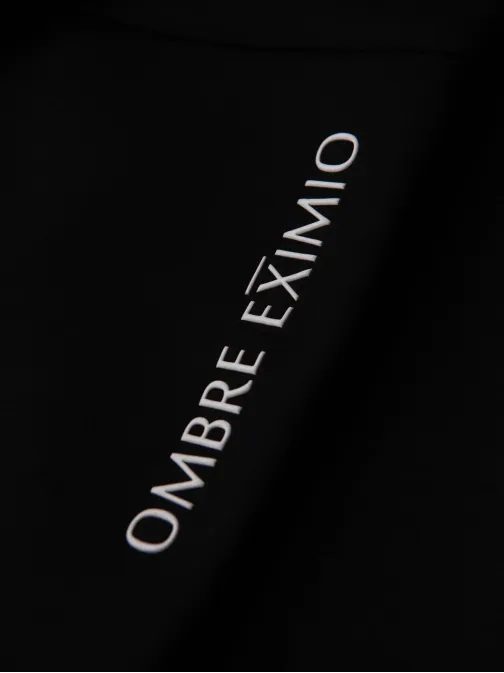 Modne moške trenirke črne V1 OM-PASK-0223