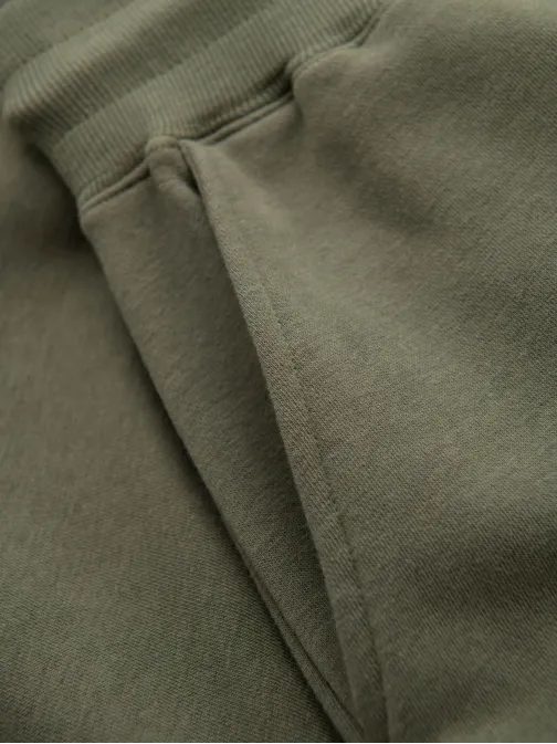 Unikatne moške olivne športne hlače V2 PASK-0211